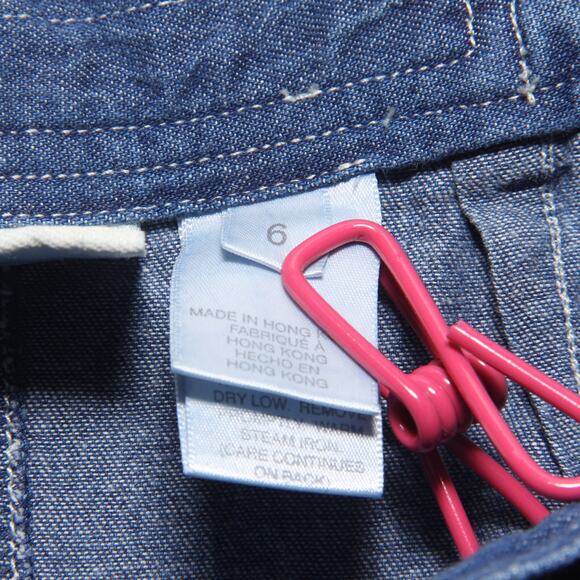 Vintage Susan Bristol Casuals Cotton Midi Wrap Skirt Size 6 - Picture 6 of 7